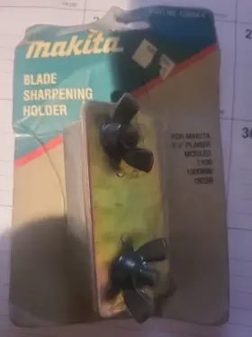 123004-6 Makita Sharpening Holder Assembly For 3 1/2 Inch Planer 1100 1900bw 1923b