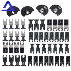 Amz1257793 Marddpair 50 Oscillating Tool Blades Multitool Universal Metal Wood Plastic Cutting Saw