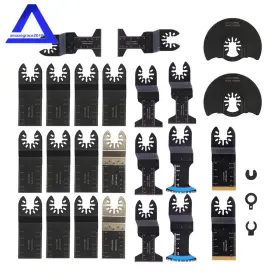Amz1809784 Marddpair 27 Piece Multitool Oscillating Saw Blades Kit Metal Cutting For Wood