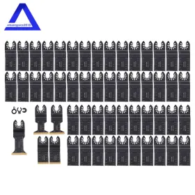 Amz1810257 Marddpair 4 Types Universal Oscillating Saw Blades Multitool 55pcs For Metal Wood