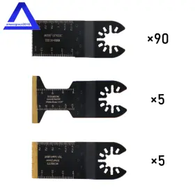 Amz1810945 Marddpair 100pcs Professional Universal Titanium Multitool Blades Oscillating Saw