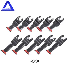 Amz1811461 Marddpair 10 Pcs 2 Tyoes Arc Edge Universal Oscillating Multitool Blades Clean Cut