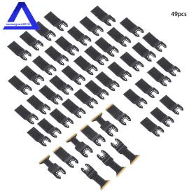 Amz1812149 Marddpair 4type Universal Oscillating Tool Multitool Blades 49pcs For Metal Wood Cutting