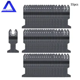 Amz1812450 Marddpair Professional Universal Oscillating Tool Multitool Blades 55pcs 44mm Saw