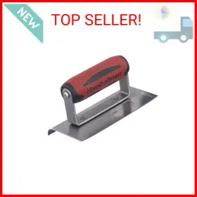 Marshalltown 035965041461 Concrete Edger 6 X 3 Curved Ends 3/8r 1/2l Handle