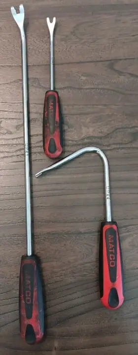 Up41-44 Matco Push Pin Remover Tool Set Of 3 - Up41 Up43 And Up44 Free Shipping