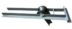 Tmhr-1 Max Life Mfg Corp. Upper Steel Manhole Roller Nylon Heavy Duty