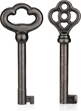Mel-sks-2ab14ac Mellbree Skeleton Key Ky-2ab Ky-3ab Replacement For Antique Bronze