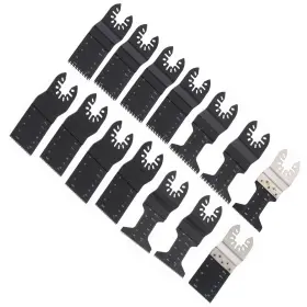 1111120 Menbager 14pcs Oscillating Saw Blade Multi Tool Wood/soft-metal
