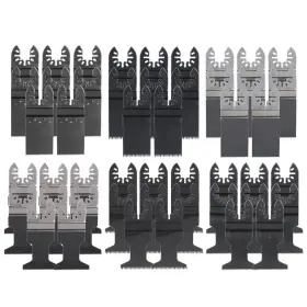 1111196 Menbager 48 Pcs For Fein Dremel Makita Bi-metal Oscillating Multi Tool Saw Blade