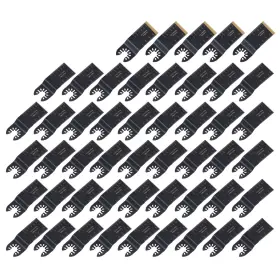 1599534 Menbager For Wood Plastics Metal Multitool Blades 50pcs Titanium Oscillating Saw