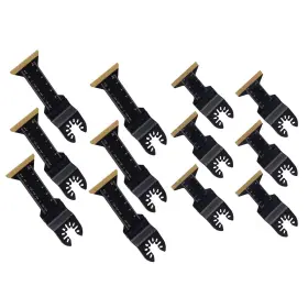 1600902 Menbager 2 Type Plated Oscillating Tool Saw Blade 12pcs Professional Blades For Metal