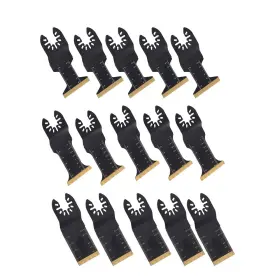 1601016 Menbager 15pack Multitool Oscillating Tool Blade For Wood Nails Blades Kits Metal Cutting