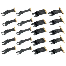 1601054 Menbager 20pack Oscillating Tool Blades Metal Cutting Universal Saw For