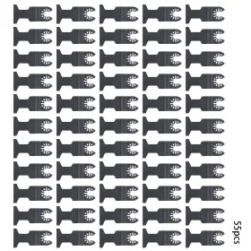 1601700 Menbager 55piece 44mm Professional Universal Oscillating Tool Multitool Saw Blades