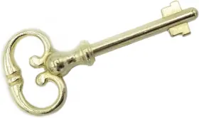 95575 Metal Magery Roll Top Desk Lock Key For Desks And Vintage Furniture Gold
