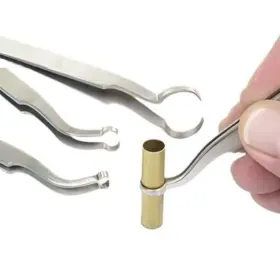 Micro-mark 818305027253 Tweezers For Rnd Objects 4
