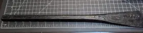 5110-00-223-1084 Military 2 Inch X 18 Cold Chisel New Koren War Surplus Cosmoline Coated B8s3