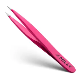 Milly 667744991690 Pointed Tweezers High Carbon Stainless Steel Needle Nose Fine Po