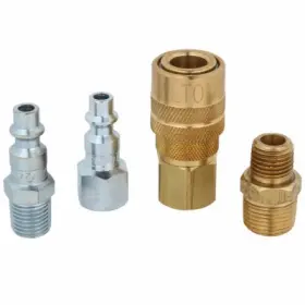 S-722 Milton 10 Pack - 4-pc. M-style Air Tool Coupler Plug And Fitting Set