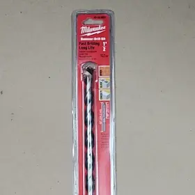 48-20-8831 Milwaukee Hammer Drill Bit 1/2 Inch 10 Depth 12-inch 3 Flats Shank