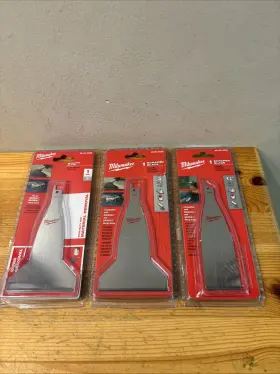 2-49-00-5456 Milwaukee 49-00-5463 Lot Of 3 Scraper Blade 1-49-00-5463 Free Shipping