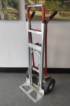 P08022891 Milwaukee Tools 37109 1000 Lb Capacity 4-in-1 Hand Truck Utility Dolly Moving Ca