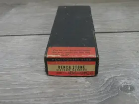 84-2470 Montgomery Ward Vintage Master Quality Silicon Carbide Bench Stone Sharpening