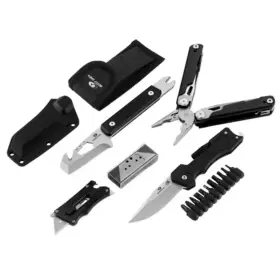 T2412q8-03 Mossy Oak 18-in-1 Stainless Steel Multi-tool And Folding Knives Set