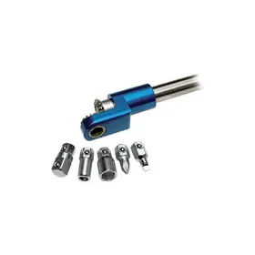 08-0229 Motion Pro 0229-08 90 Degree 1/4 Inch Hex Driver Carb Tool - With Bits Part No.