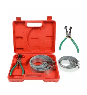 817-205-145 Motocoche Automotive Engine Piston Ring Compressor Tool Set With Pliers And 1... Fast Ship