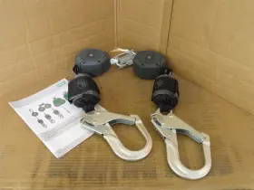 Vsohw-032-qh-a Msa 247279 New-no Box Self Retracting Lanyard 2-legs 10ft Line