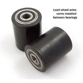 Gwk-tm55-lw Multiton Tm 55 Load Wheel Kit For Manual Pallet Jack - Black
