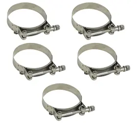 Mpntl-m01-b06-64x5 Mytee Products 5 Pack T-bolt Clamp Replaces Oem Tl M01 B06 64