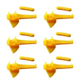 Nanchroadly L008 6 Sets Tire Changer Plastic Insert Universal Machine Mount Demount Duck
