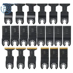 883701 Netuera For Metal Wood Cutting 6type Universal Oscillating Tool Multitool Blades 20pcs