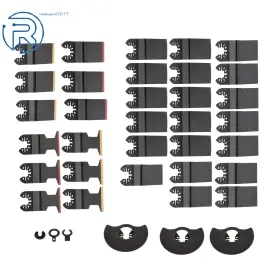 883743 Netuera 35pack Multitool Blades 7 Types Titanium And Hcs Oscillating Tool Quick Saw
