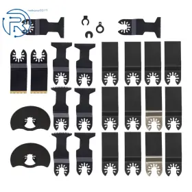 883848 Netuera For Metal 27 Pack Multitool Oscillating Saw Blades Cutting Kit