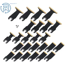 883869 Netuera 4 Types Steel Oscillating Tool Blade 30pcs Black For Metal Cutting Blades
