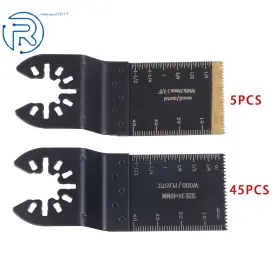 883953 Netuera For Wood Plastics Metal Multitool Blades Titanium Oscillating Saw 50pack