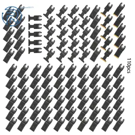884163 Netuera Oscillating Saw Blades Set Professional 110pcs For Soft Metal Wood