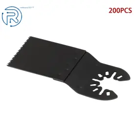 884247 Netuera 1-3/8 Inch 200 Pcs Oscillating Tool Blade Wood And Plastic Quick Release Saw Blades