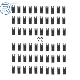 884310 Netuera 64pcs Professional Universal Titanium Multitool Blades Quick Release Multi Tool