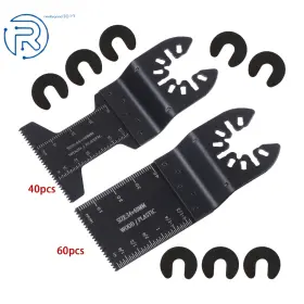 884394 Netuera Universal 100pcs Oscillating Saw Blades Quick Release Multi Tool Kits