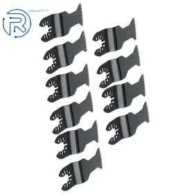 884646 Netuera Japanese Tooth Arc-shaped Edge Multi Tool Blades 10pcs For Plastic Blade