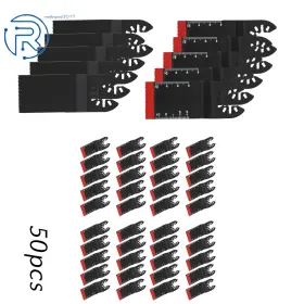 885024 Netuera 50 Pack 34mm Metal Cutting Multitool Blades Bi-metal Oscillating Saw