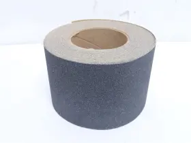 249626 Nmc Agt460 Old-stock Black Vinyl Safety Grit Tape 4 Inch Wide X 60ft Roll