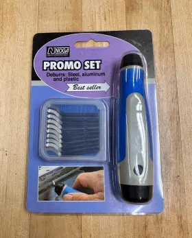 Ng8150 Noga Best Deburring Tool Set S Promo Steel Aluminum Plastic