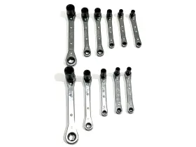 Cat19-31 Omega Technologies 6-wing Collar Removal Ratchet Wrench 11pc Set