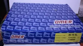 80.16sl Omer 1146040 Pneumatic Stapler Gun Long Nose Needs New Driver Blade Assy